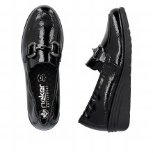 Additional picture of L5352 Black Croc 4 UK / 37 EU