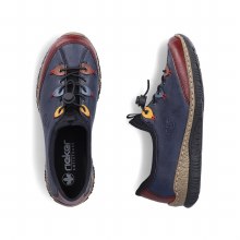 Additional picture of N3271 Navy Multi Slip on