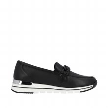Additional picture of R6711 Black Loafer 4 UK / 37 E