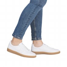 Additional picture of W2200 White Laced Up 4 UK / 37