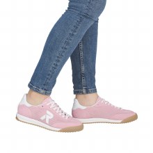Additional picture of W4000 Pink Lace Up Trainer 6,5