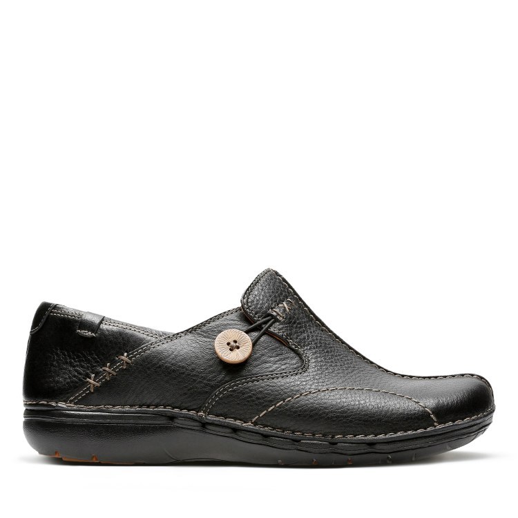 Un Loop Black Leather 9