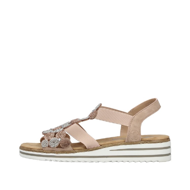 V0613 Rose Gold Sandal