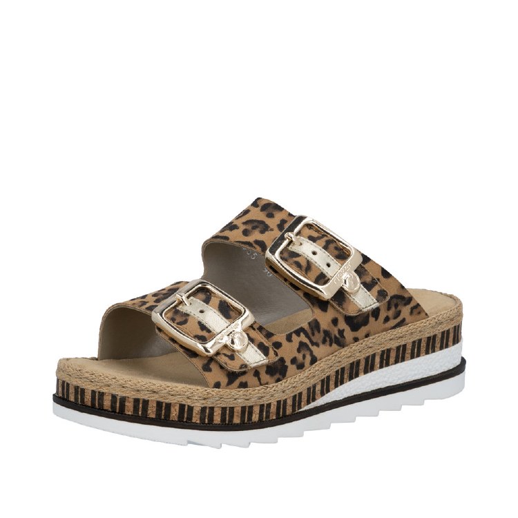 V7955 Brown Multi Mule