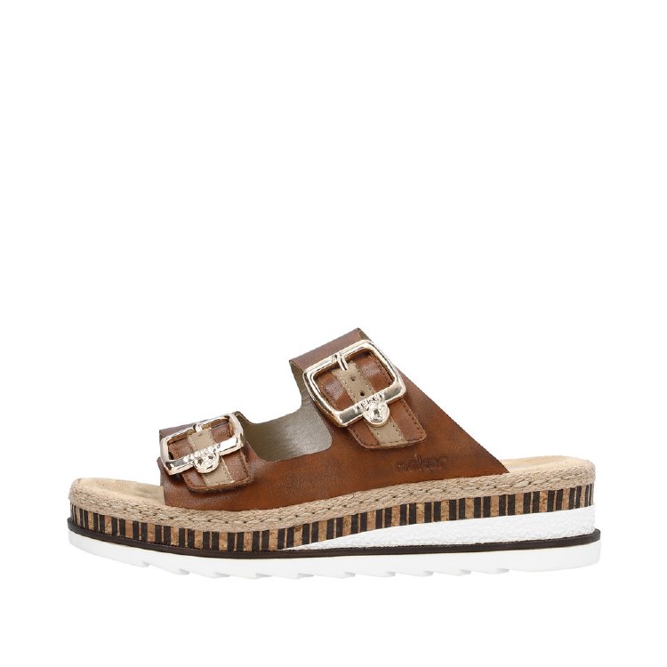 V7955 Tan Mule