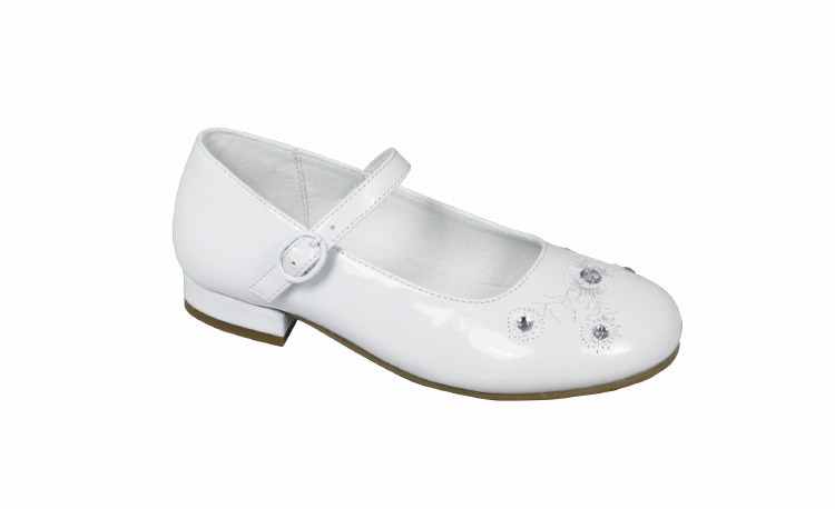 Violet White Patent 34