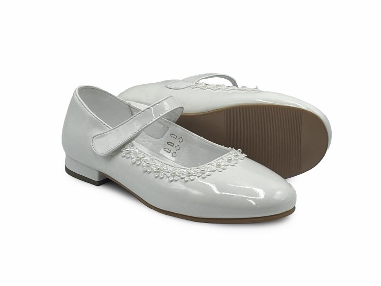 Vivienne White Patent 32