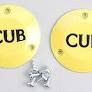 DUB 558CC 1/3 SCALE CUB HUB CAPS