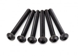 TRX 2598X 4x30mm BUTTONHD MACHINE SCREWS