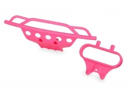 TRX 5835P FRONT PINK BUMPER SLASH