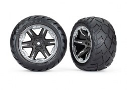 TRX 6768X T&amp;W ANACONDA BLK + CHROME 2.8&quot;