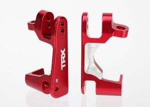 TRX 6832R CASTER BLOCK RED ALUM