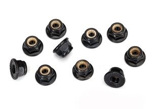 TRX 8347 4mm NYLON LOCKING NUTS