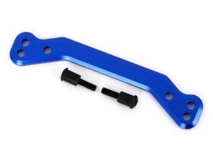TRX 9546 ALUM STEERING DRAGLINK BLUE
