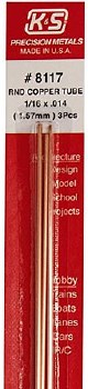 K+S 8117 1/16" COPPER TUBE