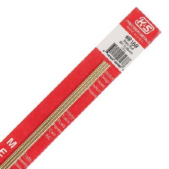 K+S 8168 .081&quot; BRASS ROD