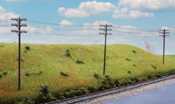 WAL 9494185 TELEGRAPH POLES &amp; CROSS ARMS