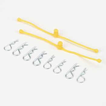 DUB 2247 BODY KLIP RETAINER YELLOW