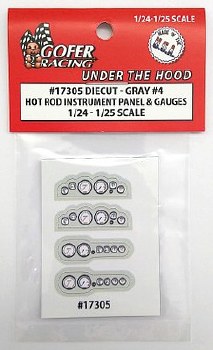 GOF 17305 GRAY INSTRUMENT PANEL &amp; GAUGES