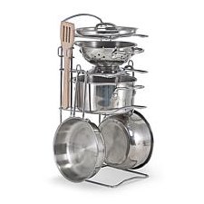 M+D 4265 STANLESS POTS & PANS