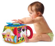 M+D 9177 MUSICAL FARMYARD CUBE