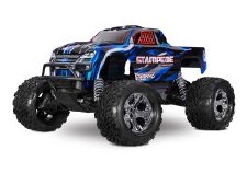 TRX 363544 STAMPEDE 2WD BLS2 HD BLUE