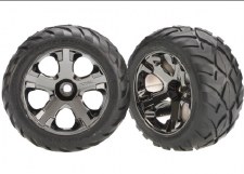 TRX 3777A ALL STAR FRONT TIRES & WHEELS