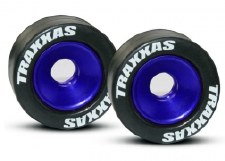 TRX 5186A BLUE RUBBER TIRES