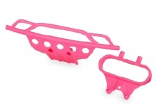 TRX 5835P FRONT PINK BUMPER SLASH