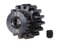 TRX 6487R 15T 1.0MP 5mm SHAFT PINION