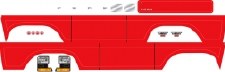 TRX 8078R BRONCO RED DECALS