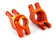 TRX 8952A ALUM STUB AXLE CARRIERS ORANGE