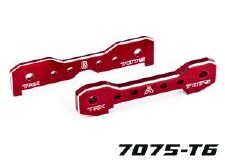 TRX 9629R SLEDGE FRONT TIE BARS RED