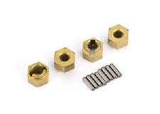 TRX 9750X BRASS WHEEL HUBS