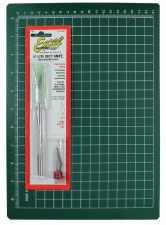 EXL 90001 PRECISION CUTTING MAT w/ KNIFE