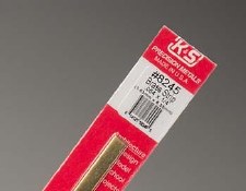 K+S 8245 .064x1/4" BRASS STRIP