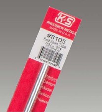 K+S 8105 7/32" ALUMINUM TUBE