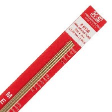 K+S 8126 3/32" BRASS TUBE