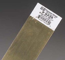 K+S 8239 BRASS STRIP .025 x 2"