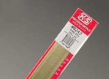 K+S 8243 .032x3/4" BRASS STRIP