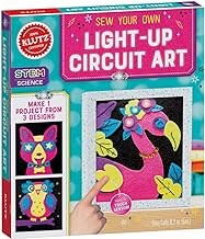 KLUTZ SEW LIGHT UP CIRCUIT ART