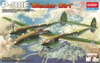 ACY 12208 P-38F LIGHTNING GLACIER GIRL