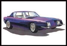 AMT 1312 '63 STUDEBAKER AVANTI