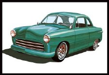 AMT 1359 '49 FORD COUPE