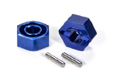 TRX 1654X WHEEL HEX HUBS BLUE