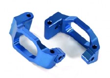 TRX 8932X CASTER BLOCKS C-HUB BLUE ALUM