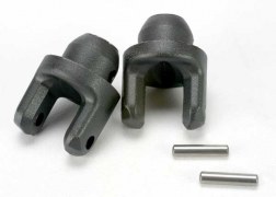 TRX 5453 REVO YOKES; STUB AXLE