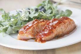 Apricot Chili Salmon
