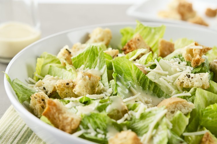 Cesar Salad W/ Garlic Crouton