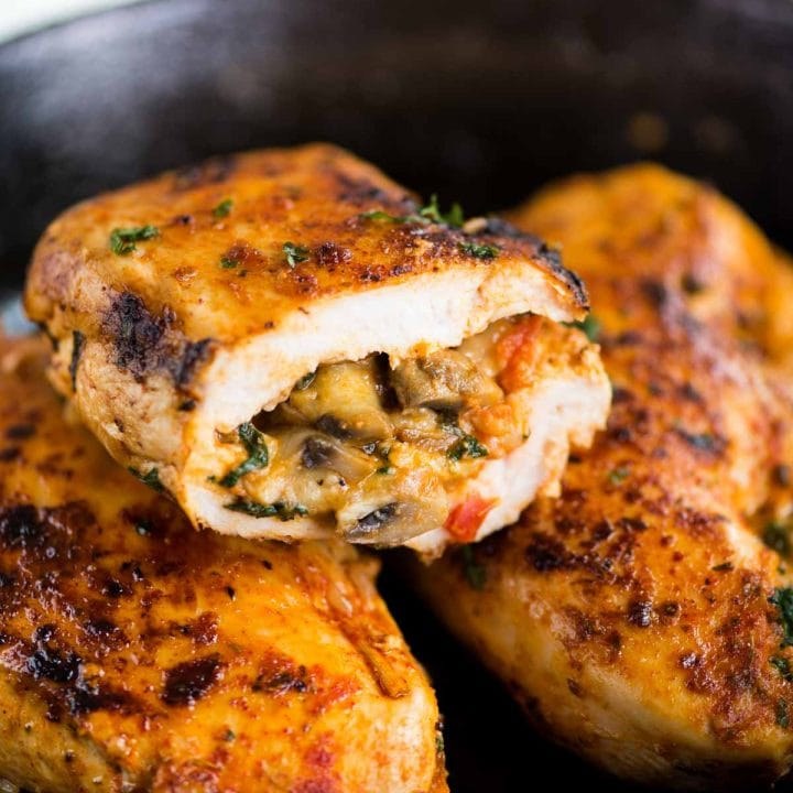 Challah Stuffed Chicken